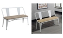 Furniture of America Letron Dining Bench